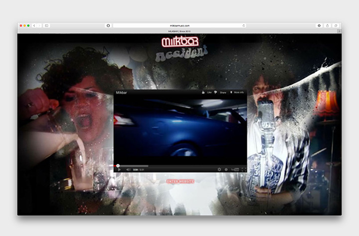 Milkbar website Accident clip