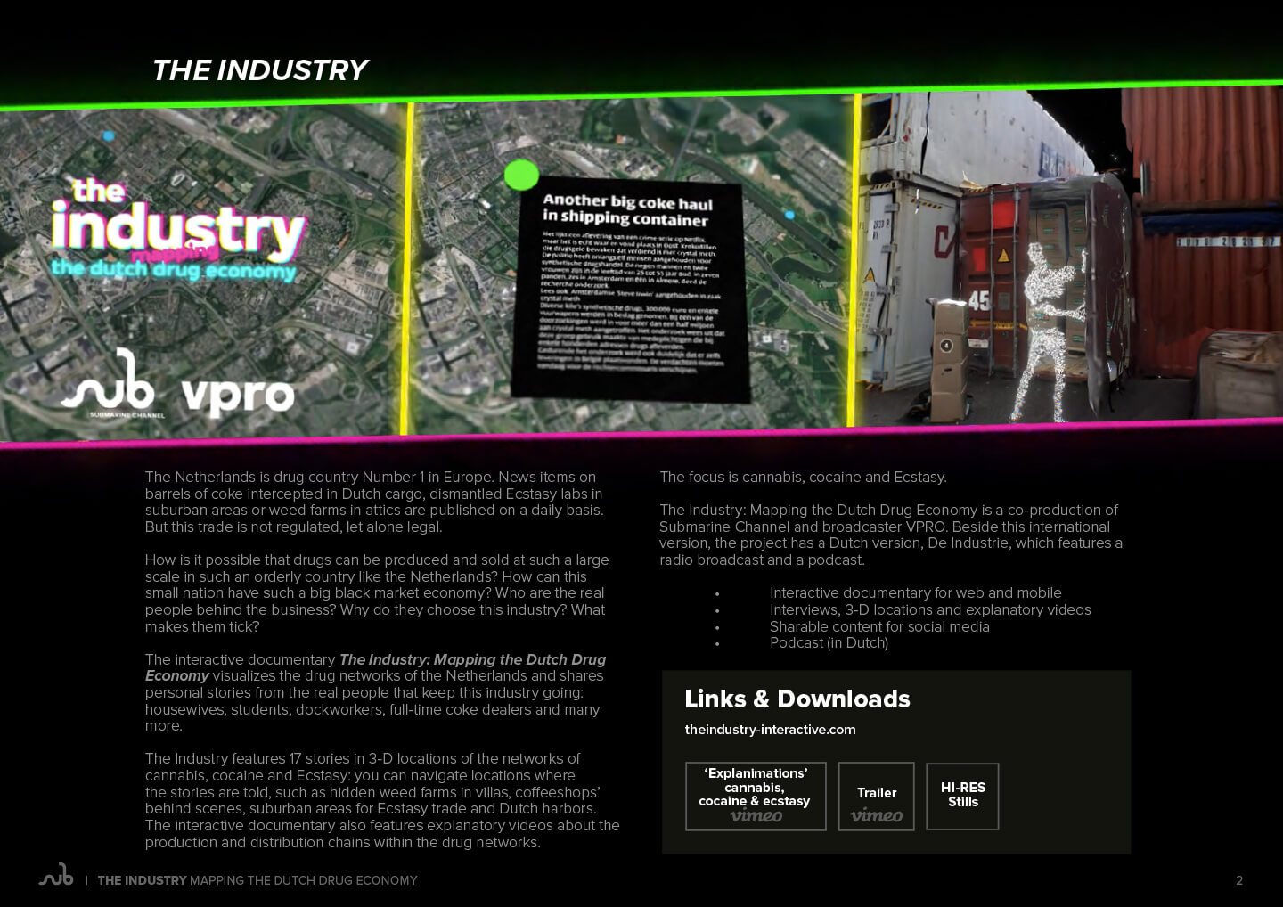 The Industry presskit